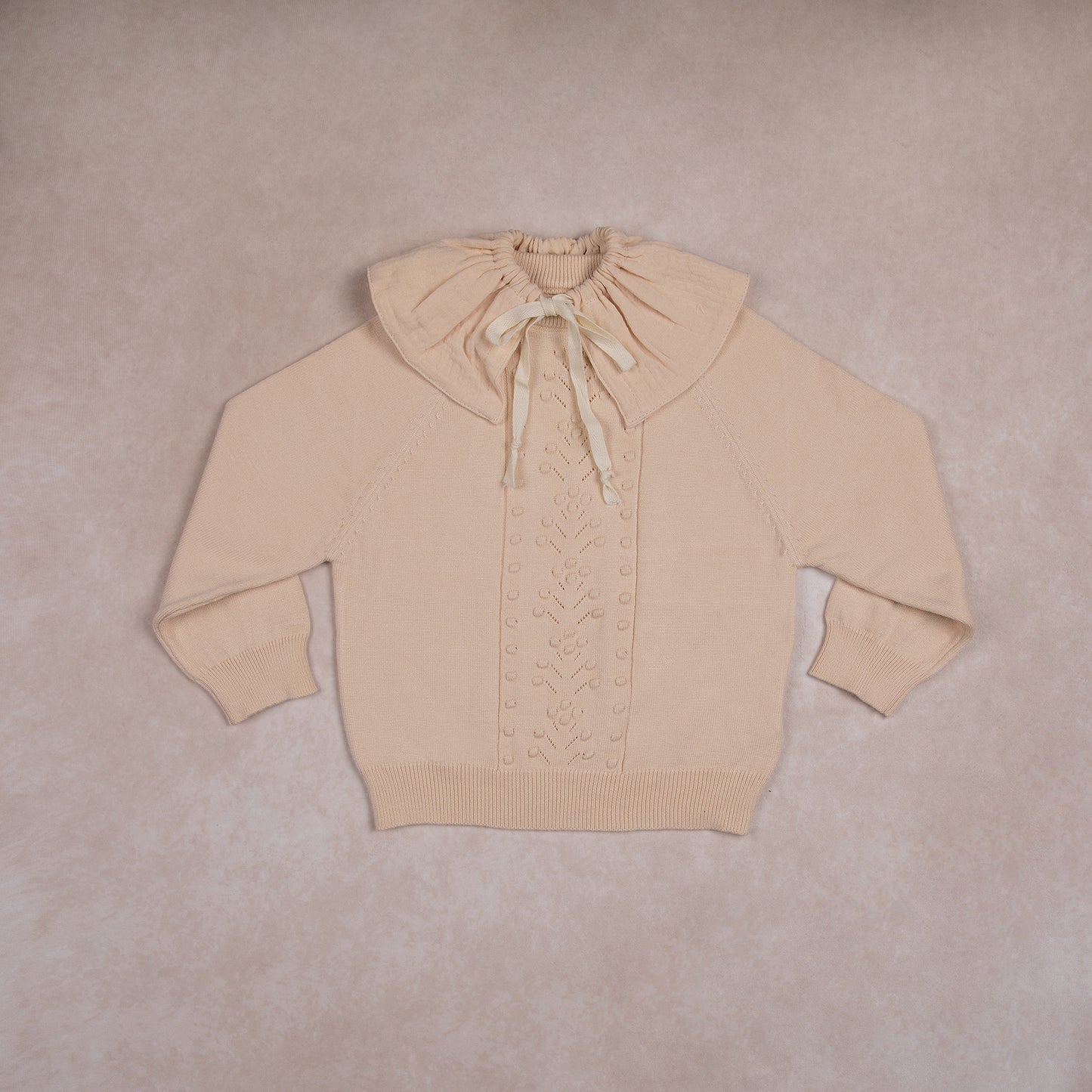 muslin collar | ecru