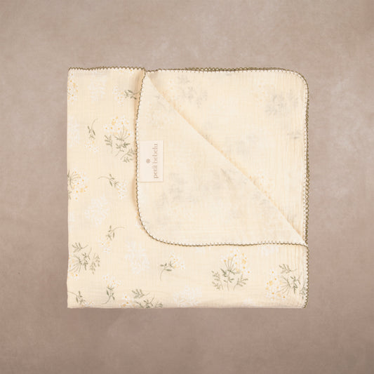 daisy muslin | sage