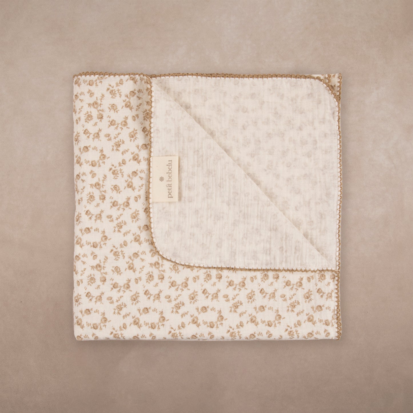 vintage rose muslin | beige